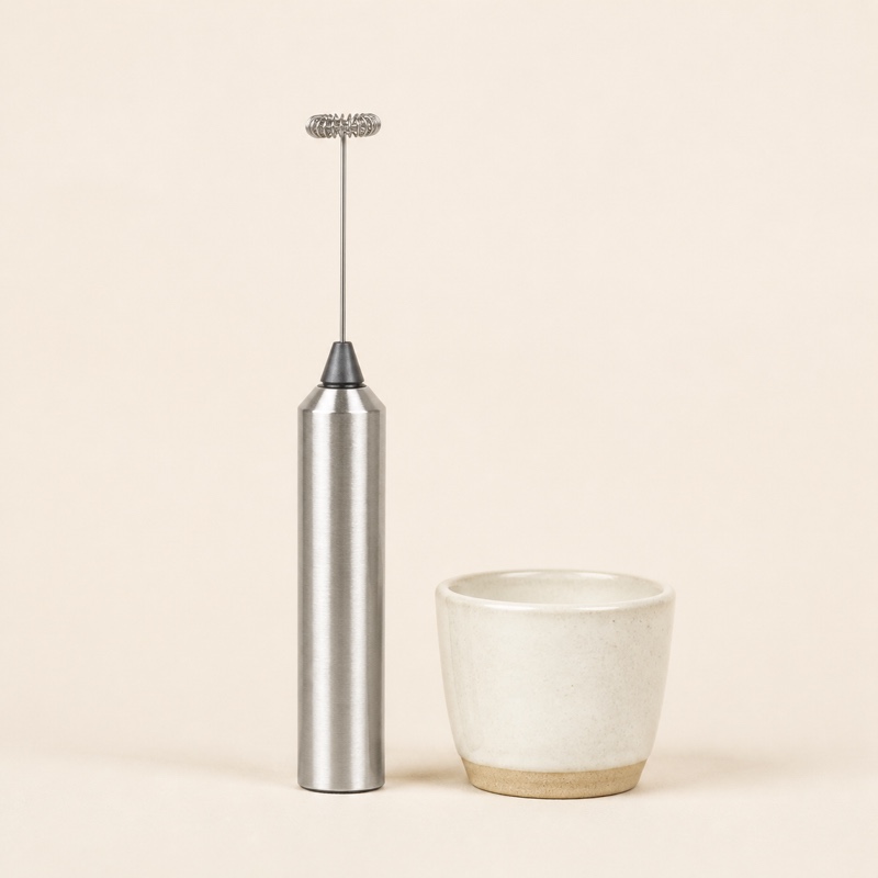 Stainless milk frother